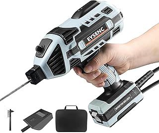 EYSENC Handheld Welding Machine, 220V Welder Machine Gun, Portable ARC Welder IGBT Standing Welding Machine for 3/64"-1/8" Stick Welder, 6 Variable Current Adjustment（Grey）