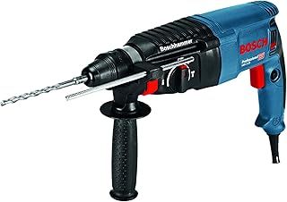 Bosch Professional 06112A3070 Rotary Hammer Drill GBH 2-26 (230 V, SDS Plus , 830 W, in Carrying Case) , Navy Blue