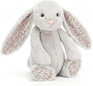 Jellycat Peluche Blossom Silver Bunny Medium - l : 12 cm x H: 31 cm