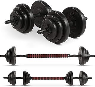 Adjustable Dumbbells Weights Set for Men & Women - Perfect for Bodybuilding & Fitness - Free Weights