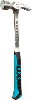 OX OX-P082328 - Straight Claw Framing Hammer with Smooth Face – 28 Oz