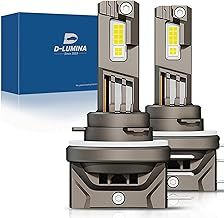 H15 LED Canbus Bulb 55W 10000lm Car Lamp Conversion Kit 6000K Seoul CSP Chip, 2 pieces