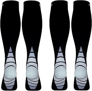 Calves Kelson (2 Pairs) Compression Socks/Stockings for Men & Women,Speed Up Recovery Circulation, Best Graduated Athletic Fit for Travel, Running, Nurses,Shin Splints, Flight ,Maternity