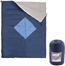 Double Envelope Sleeping Bag Lightweight Polyester Adult Sleeping Bag
