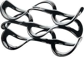 Guzzini 17010010 Cuvée Bottle Rack, SMMA, White/Brown