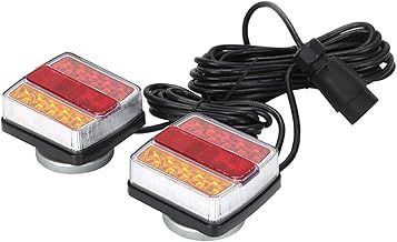 12V Magnetic LED Trailer Towing Lights Rear Tail Board Lamps Stop Car Car Rear Light Assemblies 7.5M Cable Left and Right Side LED Trailer Lights