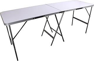 ProDec PFPT001 2m x 600mm (6ft 6in x 2ft) Multi-Purpose Table for Wallpaper Pasting and More, White