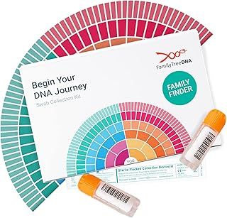 Family Finder, Ancestry & DNA Test Kit, Discover Your Origins & Unlock Your Geographic Roots, Connect with Your DNA Relatives, At-Home Test Kit for Expertly Processed Convenient Sampling
