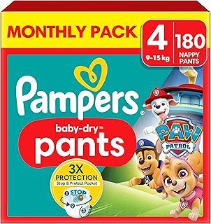 Pampers Baby-Dry Characters Paw Patrol Nappy Pants S4