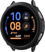 Spigen Liquid Air Compatible with Samsung Galaxy Watch FE (2024), Galaxy Watch 5 40mm (2022), Galaxy Watch 4 40mm (2021) Case - Matte Black