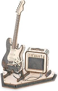 ROBOTIME 3D Puzzle Musical Instrument Wooden Model Kits for Adults to Build Woodcraft Construction Building Kits