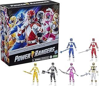 Mighty Morphin Power Rangers Multi Figure 6pk 12" Collectible Set Hasbro