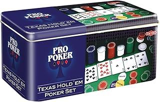Pro Poker Texas Hold'em Set - Tin