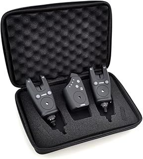 Hirisi Tackle Wireless Fishing Bite Alarm Set In Carry Bag