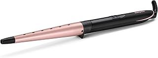 BaByliss Rose Quartz Conical Curling Wand, Extra-Long Barrel