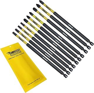 10 x SabreCut SCRK152 152mm PZ1 PZ2 PZ3 PH1 PH2 PH3 TX20 TX25 TX30 TX40 Magnetic Impact Screwdriver Driver Bits Set Pozi Pozidriv Phillips Torx