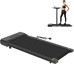 Treadmill Under Desk Treadmill Walkstation Electric Walking Running Machine with LED Display and Remote Control, Walking Pad Treadmill for Home Office Gym