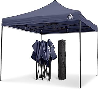All Seasons Gazebos 3x3m Heavy Duty Fully Waterproof Pop up Gazebo With Accessory Pack - Navy Blue