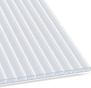 KARAT - Greenhouse Multi-Wall Sheets with High Malleability - 60.5 x 121 cm - Twin-Wall Sheets Double Wall Sheets Made of Polycarbonate (4 mm)