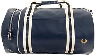 Fred Perry Men Barrel Gym Bag blu - Ecru