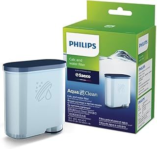 Philips Original AquaClean Calc and Water filterb - Prolong Machine - No descaling up to 5000 Cups - 1x AquaClean Filter (CA6903/10)