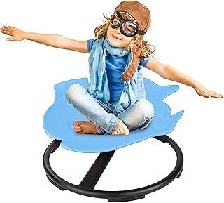 Sensory Spinning Chair, Spinning Chair for Autism, 360° Spinning Chair for Kids, Training Body Coordination, Sensory Toys (Blue)