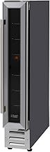 Russell Hobbs RHBI7WC1SS Freestanding or Integrated Wine/Drinks Cooler, 7 bottle capacity, Stainless Steel