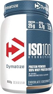 Dymatize ISO 100 Chocolate Coconut 900 g - Whey Protein Hydrolysat + Isolat Powder
