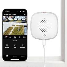 Girafit 3MP 2K Window Camera, 2.4GHz and 5GHz WiFi Cameras for Home Security with ChromaMax Al Color Night Vision, Person and Motion Detection, Recording