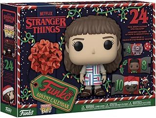 Funko Advent Calendar: Stranger Things 2024-24 Days Of Surprise - Collectable Vinyl Mini Figures - Mystery Box - Gift Idea - Holiday Xmas for Girls, Boys & Kids - Christmas Countdown