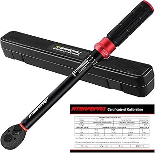 Torque Wrench 1/2 Inch, Torque Measuring Wrench 20-230 Nm, Dual Direction Adjustable 72 Tooth for Automobile Maintenance, ±3% Accuracy Car Tools