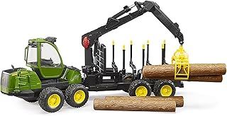 Bruder John Deere 1210E Forwarder with Grab and 4 Logs