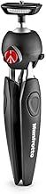 Manfrotto MTPIXIEVO-BK, PIXI EVO 2-Section Mini Tripod for Mirrorless cameras, Compact System Cameras, DSLR, Video, Compact Size, Aluminium