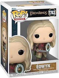 Funko POP! Movies: Lord of The Rings - Battle Eowyn - 1 in 6 chance of receiving the rare Chase variant - Styles may vary - Collectable Vinyl Figure - Toys for Kids & Adults - Movies Fans