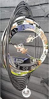 Stainless Steel Garden Wind Spinner - Battle Of Britain Spitfires