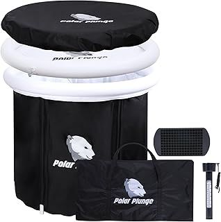 Ice Bath Tub. Portable Bath. Cold Plunge Tub with Accessories. Cold Plunge. Inflatable Ice Bathtub Adult. Plunge Pool tubs. Cold Water Therapy tub. Portable Bathtub Adult. Folding Bath. 330 Liters.
