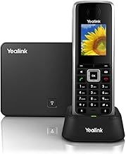 Yealink W52P Cordless VoIP Phone, Charger and Base Station | for use with Hosted VoIP Providers | Certified Renewed