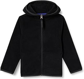 Amazon Essentials Boys and Toddlers' Polar Fleece Full-Zip Hooded Jacket