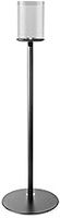 NEDIS - Speaker stand - Sonos® One/Sonos® Play:1 - Max. 3 kg - Fixed - Easy and easy to assemble - Practical cable rewind - For small speakers - Metal/steel