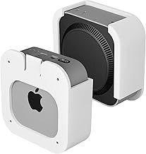 NEWZEROL Mac Mini 2024 M4/M4 Pro Desk Mount, Compatible with Mac Mini, Secure Under Desk or Wall Mount