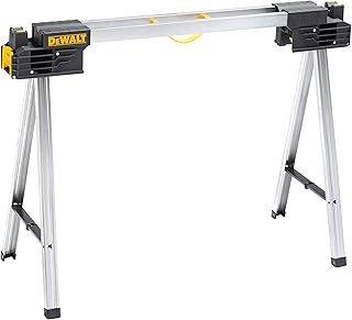 Dewalt DWST1-75676 Folding Saw Horse, Silver/Black, Sawhorse (Pack of 2)
