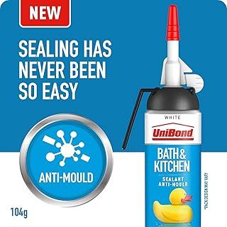 Unibond Bath And Kitchen White Sealant 104g