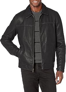 Tommy Hilfiger Men's Classic Faux Leather Jacket