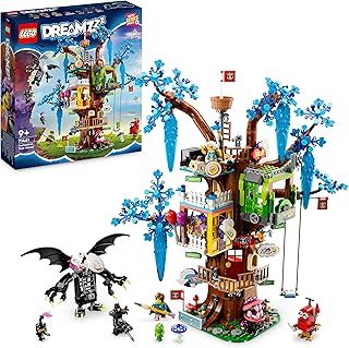 LEGO DREAMZzz 2-in-1 Fantastical Tree House Toy Set for 9 Plus Year Old Girls & Boys, with Mrs Castillo, Izzie, Mateo and the Night Hunter Minifigures, Imaginative Play Toys Based on the TV Show 71461