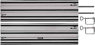 Einhell Circular saw accessory Aluminium guide rail 2x1000 mm (compatible with plunge saw & Einhell Expert handheld circular saw, precise and straight cuts, gripper strips for a non-slip underside)