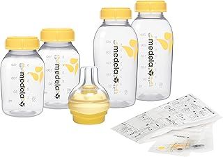 Medela Store and Feed Set - Breast Milk Storage bottles, Calma Teat, Breast Milk Storage Bags - BPA-Free