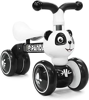XIAPIA Baby Balance Bike 1 2 3 Years Old Boys Girls Toddler Ride on Toys for 1 Year Old Baby Trike Garden toys 1 st Birthday Gift for Girls Boys Bike Walker No Pedals (Panda)