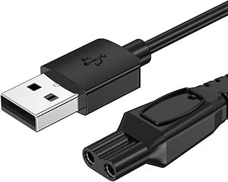 Charger for Skull Pitbull, Mellbree Charger Cable Replacement Compatible with Skull Pitbull Electric Head and Face Shaver