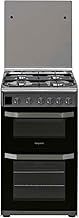 Hotpoint 50CM HD5G00CCX/UK Gas Double Freestanding cooker - Stainless Steel