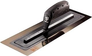 Nela Black Edition Plastering Finishing Trowel, 16x4.72in, Alloy Steel, Modern, Ergonomic Grip, Stainless Steel Blade, Cork Handle